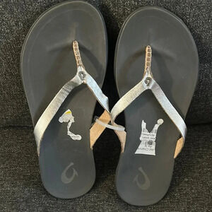 Olukai ‘Ho Opio’ Leather Flip Flop